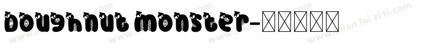 Doughnut Monster字体转换